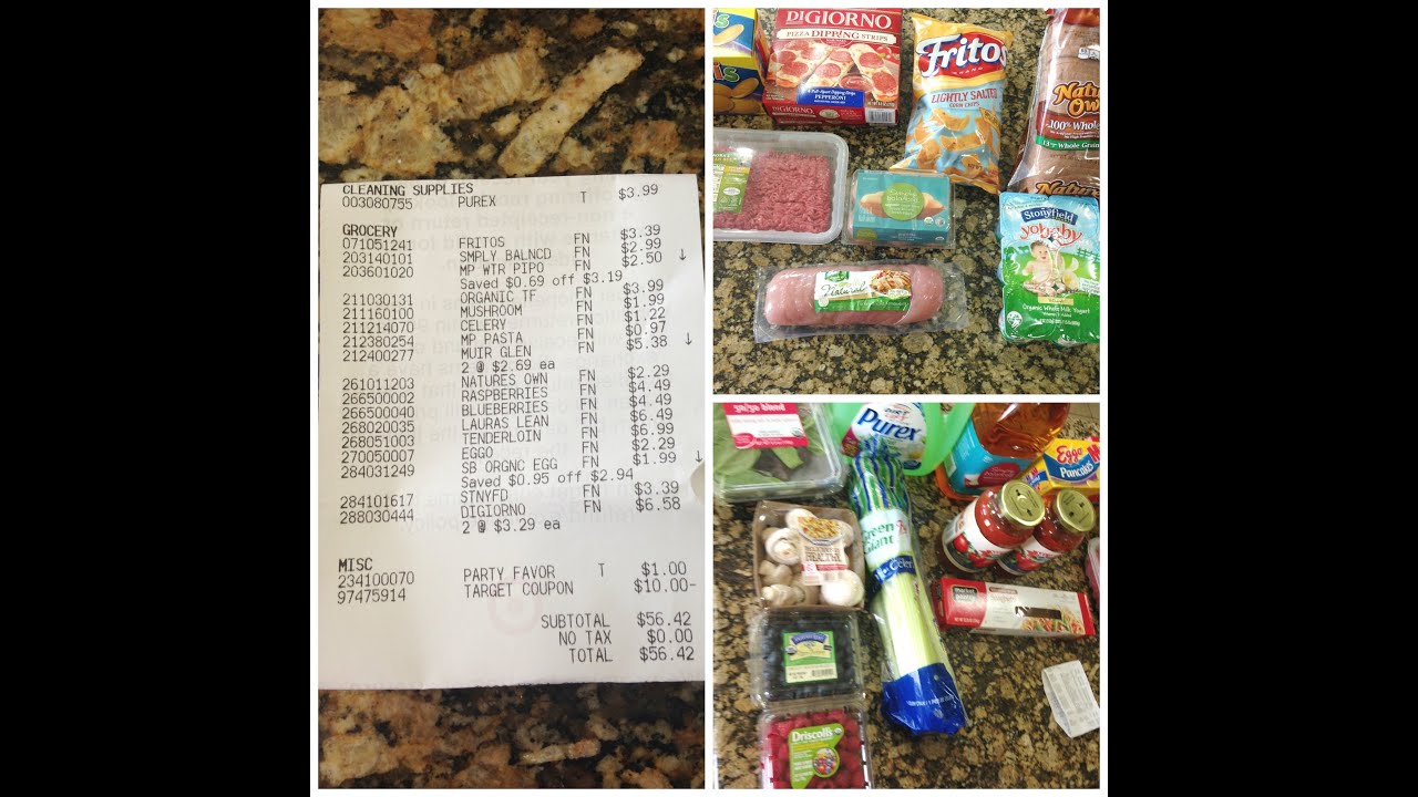 TARGET GROCERY HAUL 💚 SPEND 50 ON FOOD, GET 10 OFF PROMO! RUN! YouTube