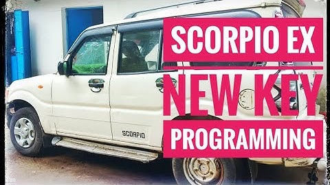 Scorpio EX New lock set chenge & New key programming By Xtool PS 70 pro