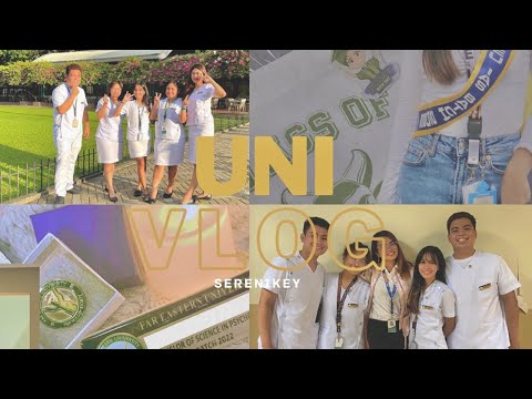 Uni Vlog: FEU seniors week [pinning ceremony, send-off celebration, thanksgiving mass] serenikey