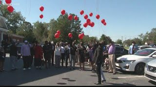 Central Georgia Marine veteran remembered with balloon release