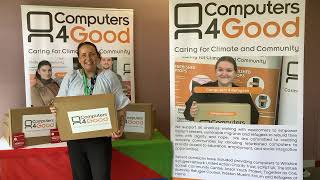Helping Hands Centre Receive a Donation from Computers 4 Good