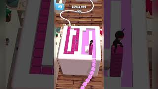 Level 9️⃣9️⃣1️⃣ Stacky Dash relaxing ios gameplay #shorts #gameplay #viral #gaming  #shortsvideo