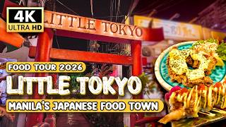 The BEST Japanese Food Town in Manila Little Tokyo Food Tour 2026
