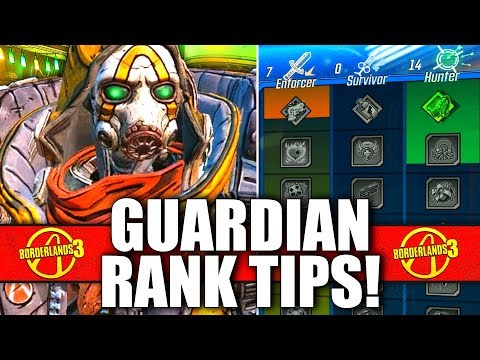 Video: Borderlands 3 - Guardian Rank Ja Palkinnot Selitetty