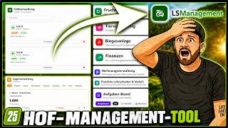 LS25 - LSManagement - Ein Hof Management Tool - Alles an einem Ort - REALISMUS PUR - EIN MUSS !!