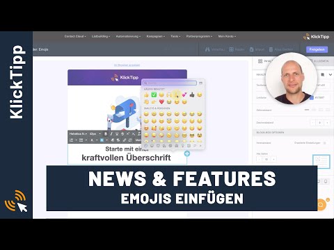 Video: Funktionieren Emojis in E-Mails?