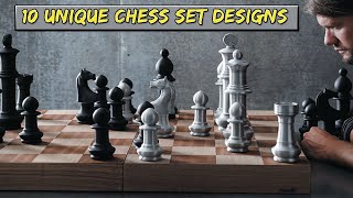 10 unique and aesthetic chess set designs in 2021: