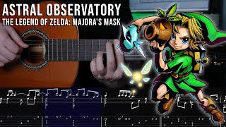 Astral Observatory - The Legend of Zelda: Majoras Mask - Fingerstyle Guitar Tutorial + TAB @HarleyGuioGuitar