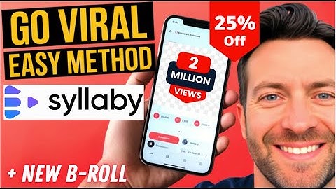 Syllaby.io Tutorial: Create Viral Faceless Videos + B-Roll Tool