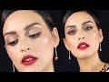 MAQUILLAJE CLÁSICO LABIOS ROJOS FT. OSSIEL RAMOS | PAU FLORENCIA