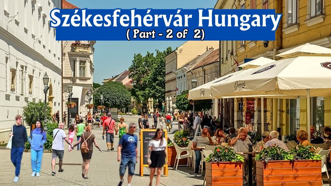 Amazing Walking in Székesfehérvár Part 2 | Székesfehérvár City Center | Székesfehérvár Hungary