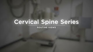 Cervical Spine C Spine Series   Radiography Positioning Youtube