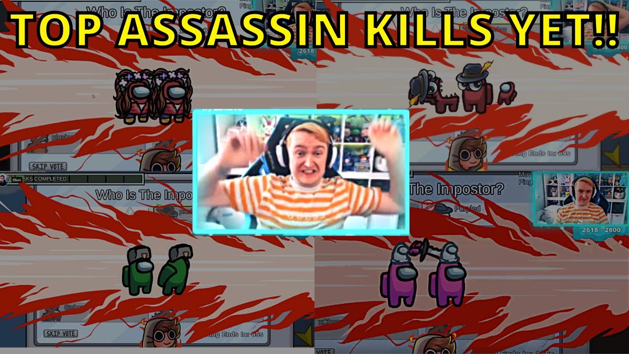 KILLING DURING MEETINGS!!...SMAJOR IS TOO GOOD AS ASSASSIN!! //AMONG US HIGHLIGHTS/HAFU LOBBY