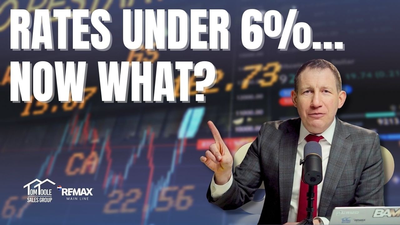 Mortgage Rates Drop Under 6%, GDP Misses — What It Means for Philly Housing | Tom's Take 468
