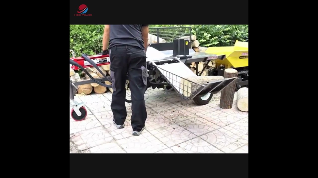 Dürfen wir vorstellen? Unser neuer Holzspalter HS30999E mit elektrischem Starter