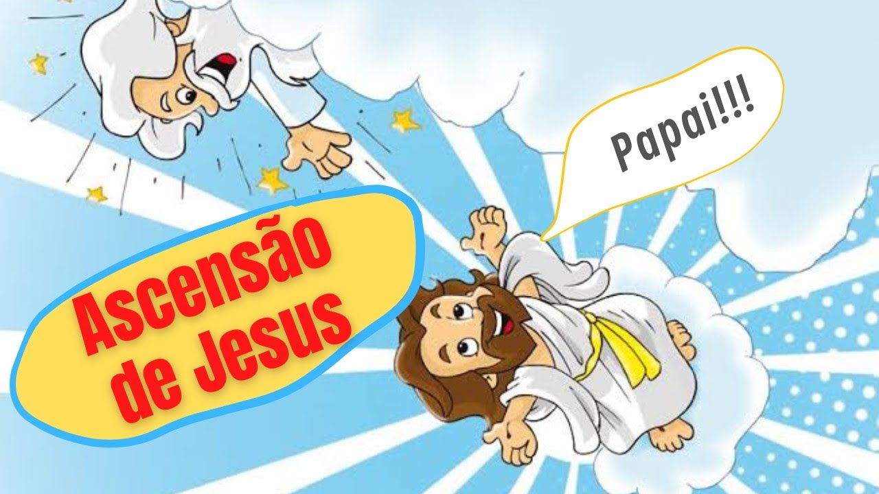 Ascensão de Jesus 😍❤️ | Desenho Bíblico | Ano C