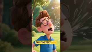 Why the Sun Makes You Sneeze ☀️😮💨 | Weird Science Explained #shorts