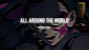 all around the world (la la la la la) - atc [edit audio]