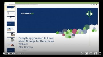 Webinar: Everything you need to know about Storage for Kubernetes