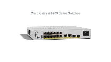 Cisco Catalyst 9200 Series Switches product video