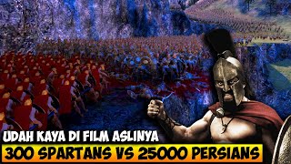 300 SPARTANS VS 25000 PERSIANS DI ATAS TEBING - ULTIMATE EPIC BATTLE SIMULATOR INDONESIA #3 screenshot 1