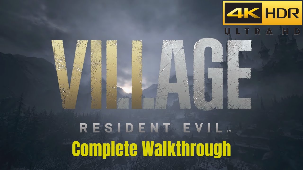 Resident Evil Village Maiden Gameplay 4K HDR 60FPS (Complete Walkthrough)