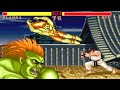 Blanka gameplay  street fighter 2  champion edition hardest