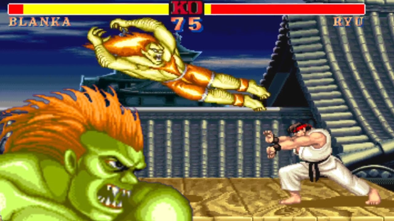 BLANKA Gameplay 💥 Street Fighter 2 💥 Champion Edition (Hardest
