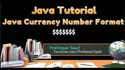Java Currency Number Format | How to Currency Format in Java | Java Tutorial 2022