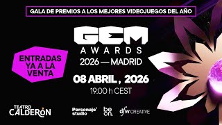 LA GRAN FINAL DE LOS GEM AWARDS LLEGARÁ EL 8 DE ABRIL