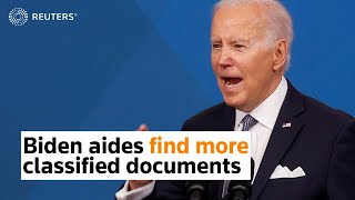 Biden aides find more classified documents, say reports