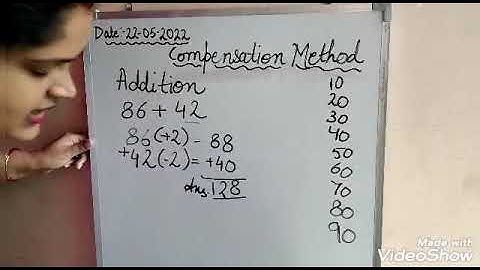 Addition and Subtraction using Compensation Method #Math-o-mania