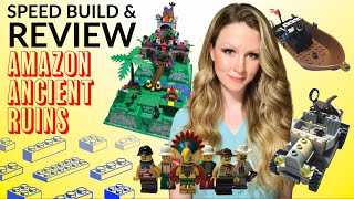 LEGO® Adventurers Set 5986 Amazon Ancient Ruins Speed Build and Review