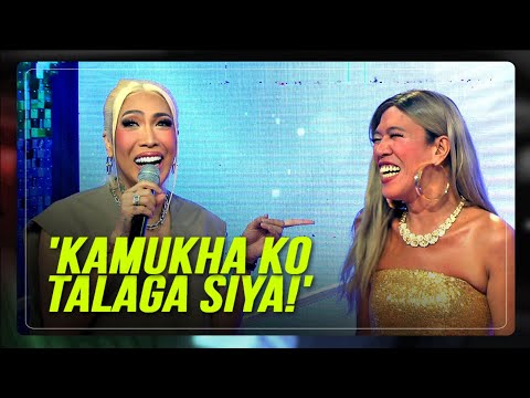 Vice Ganda namangha sa pagkakahawig nila ng Miss Q&A contestant | ABS-CBN News
