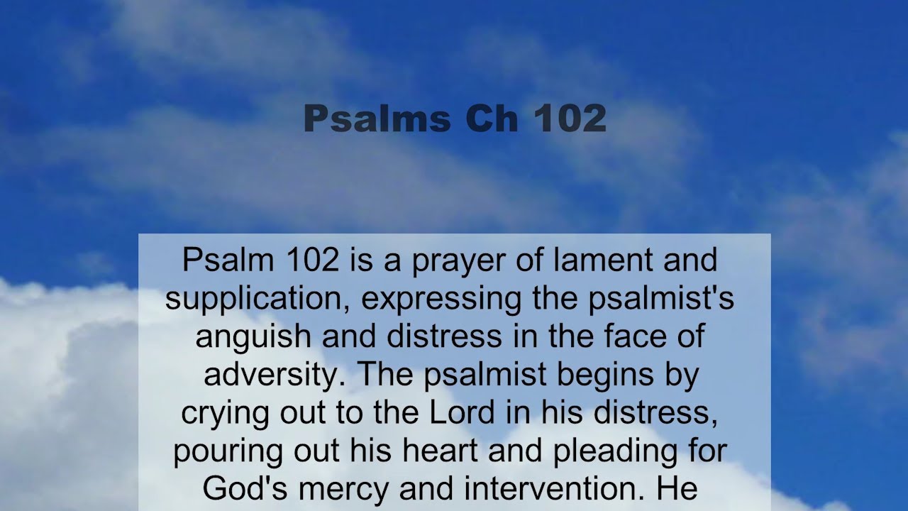 Psalms Chapter 102 Summary And Read Together YouTube psalms-chapter-102-summary-and-read-together-youtube