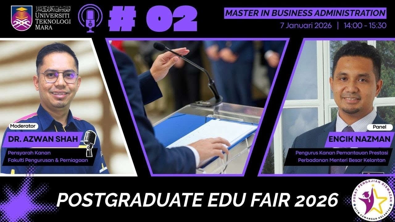 Memburu Rahsia Kejayaan Pelajar Sarjana (EMBA) di UiTM Kampus Kota Bharu