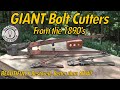 GIANT Lock Cutters ~ RESTORATION ~ Breaking into a Chicken Coop?? WHY?!