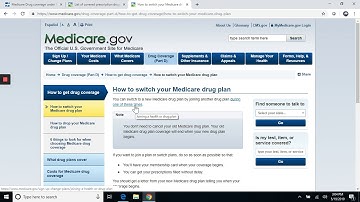 How to switch your Medicare Part D Plan