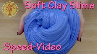 Speed-Video: Soft Clay Slime #2 - DIY - selber machen - Daiso Clay Slime screenshot 5