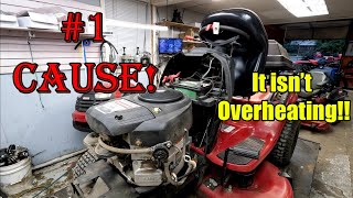 Riding Mower Runs For A While Then Dies, Dies Out After 15 or 20 Minutes  Common Issue!