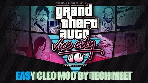 GTA VC  EASY CLEO MOD FOR LOLLIPOP (ANDROID) USERS