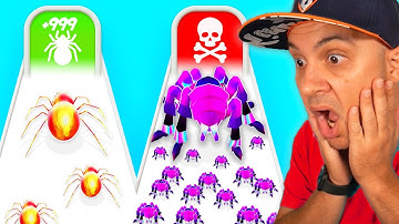 Upgrading *NEW* SPIDERS Beyond ALL LIMITS In Insect Evolution!