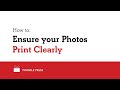 How To Ensure Your Photos Print Clearly | Pinhole Press