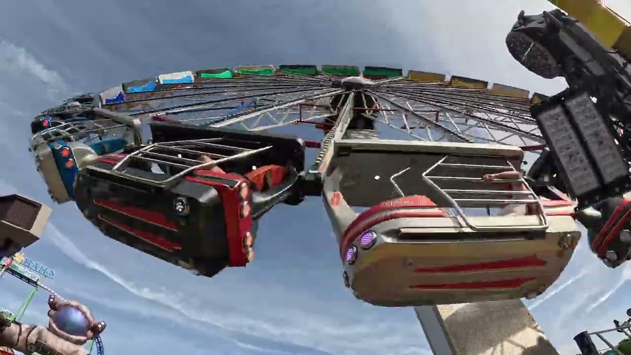 [BEAUTIFUL RIDE] Mondlift (Zettl) - The Schueberfouer Kirmes Luxembourg 2025 - POV Offride