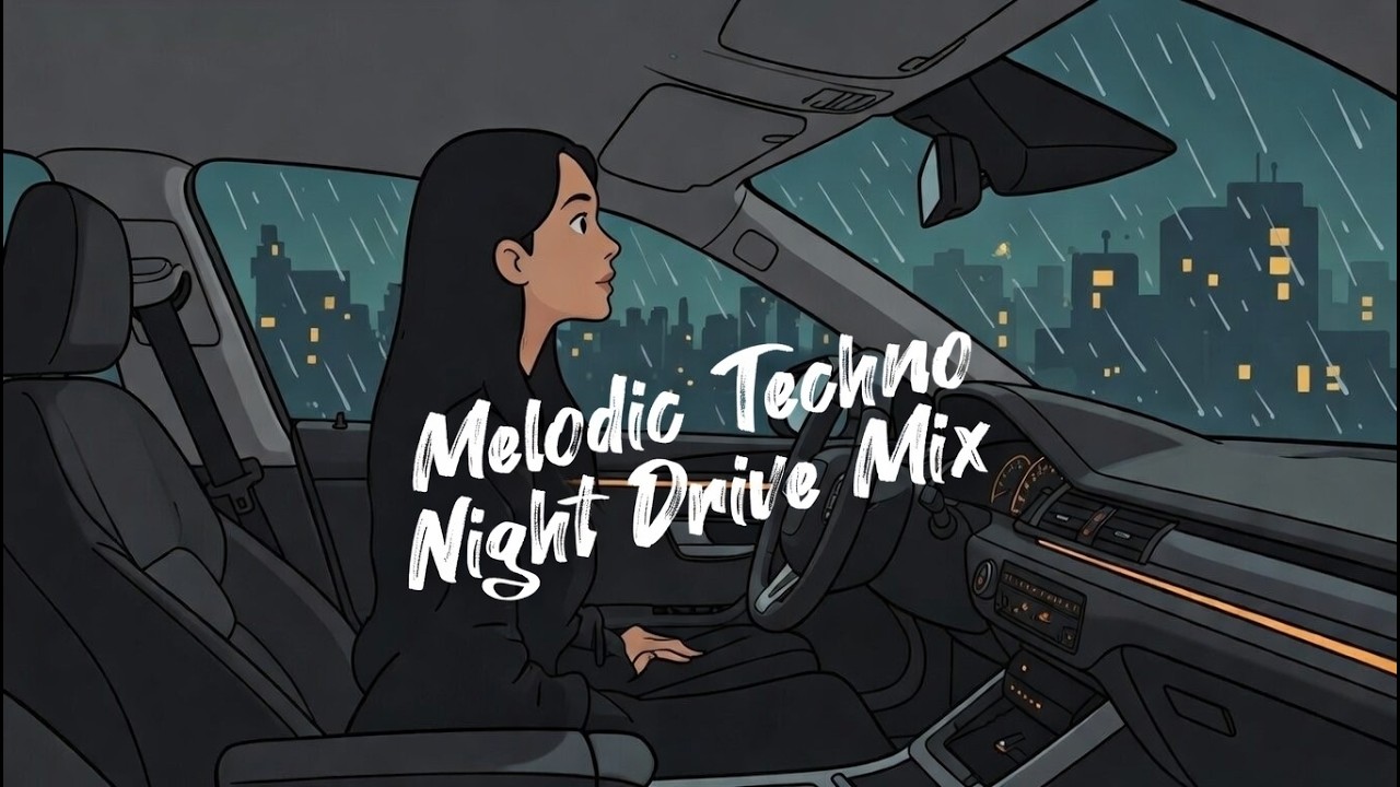 🌙 Melodic Techno Mix 2026—Night Drive Journey / Afterhours Focus / Stress Relief, Chill & Relax #12
