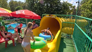 💛 Rafting Slide ⭐️ At Római Strand 🇭🇺