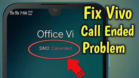 Call Ended Problem Solved | All Vivo Mobile Call End Automatically How To Fix This Issue