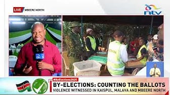 Thumbnail for Vote tallying underway in Mbeere North after chaotic By-Election