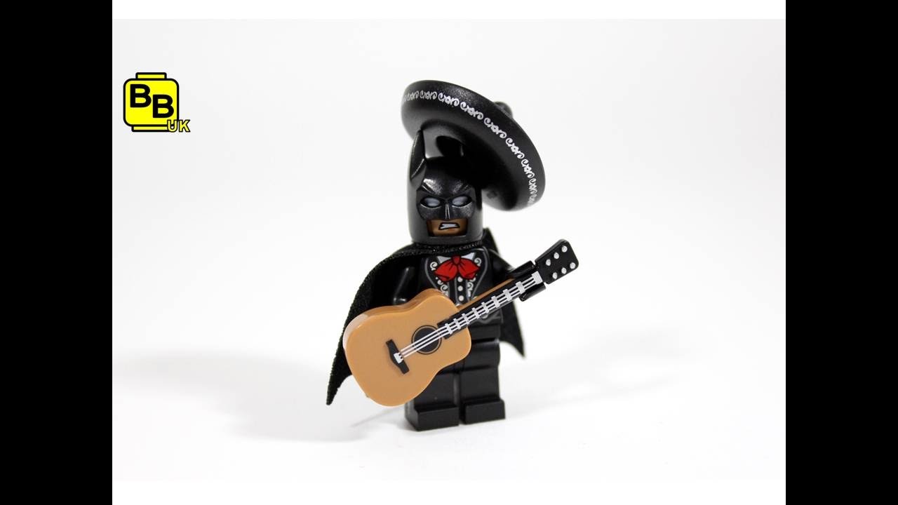 THE LEGO BATMAN MOVIE MARIACHI BATMAN SUIT MINIFIGURE CREATION REVIEW -  YouTube