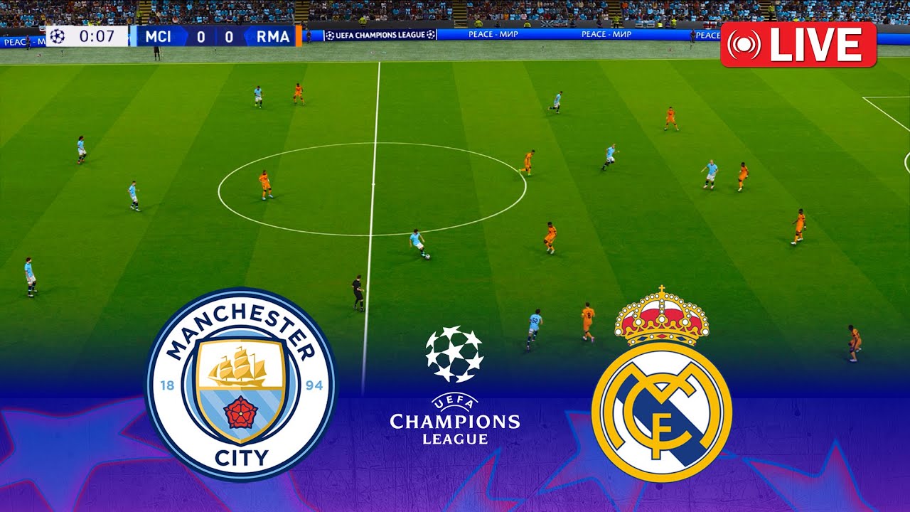 MAN CITY Vs REAL MADRID LIVE UEFA Champions League 24 25 Full MAN CITY Vs REAL MADRID LIVE UEFA Champions League 24 25 Full